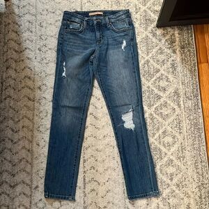 Joes Jeans great condition size 24 with rips for style